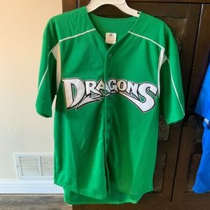 Dayton Dragons baseball jersey, men’s L